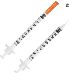 U-100 31g - 5/16 Syringes (10 Pack)